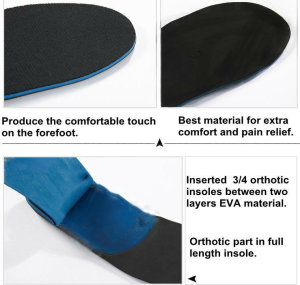 Manufacturer EVA Foam Arch Support Orthotic Shoe Insole